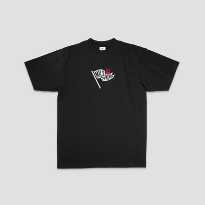 Front of a unisex, black shirt for Volkswagen enthusiasts who love a Facebook Marketplace deal!